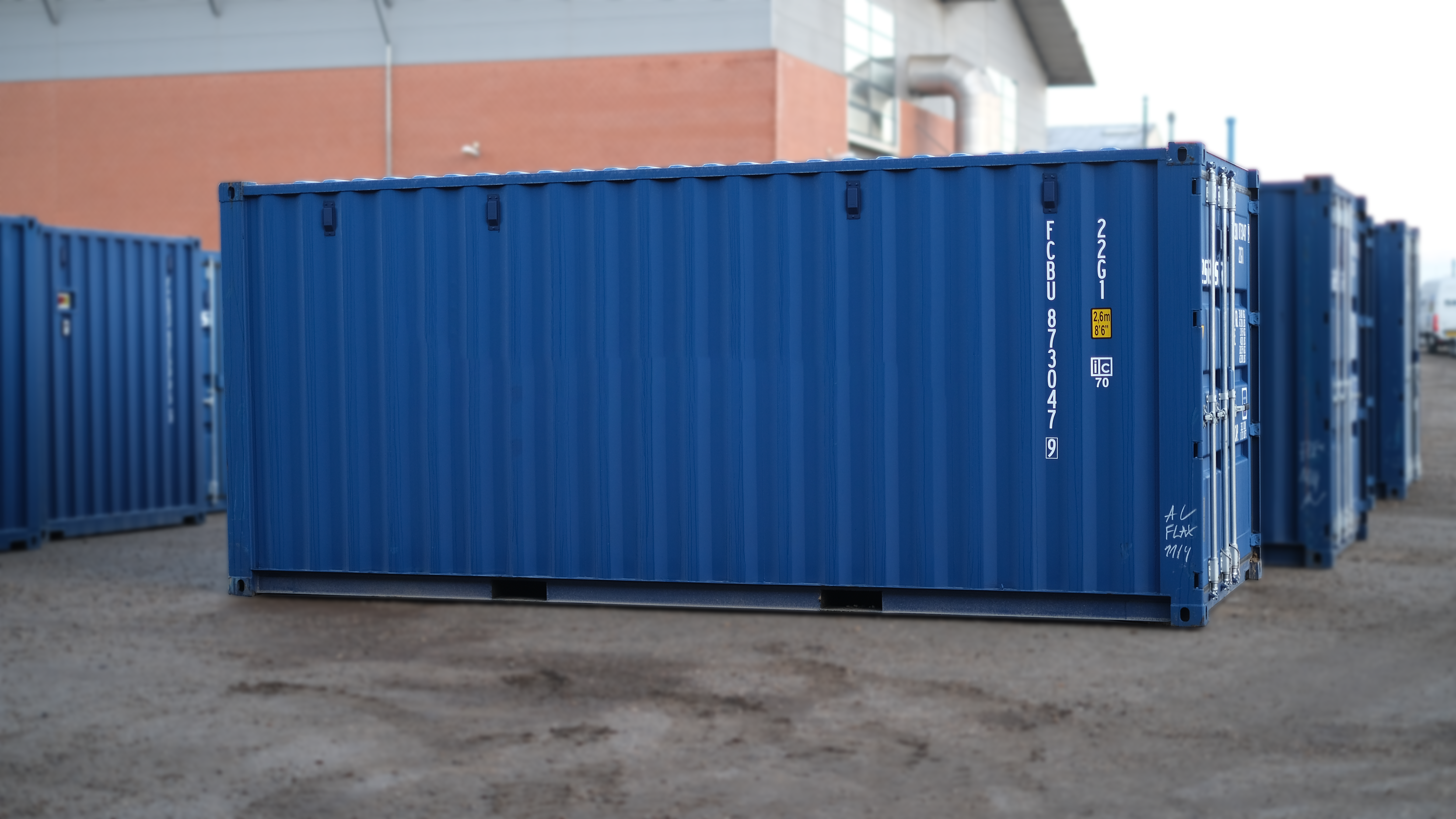Shipping Container Tool Storage